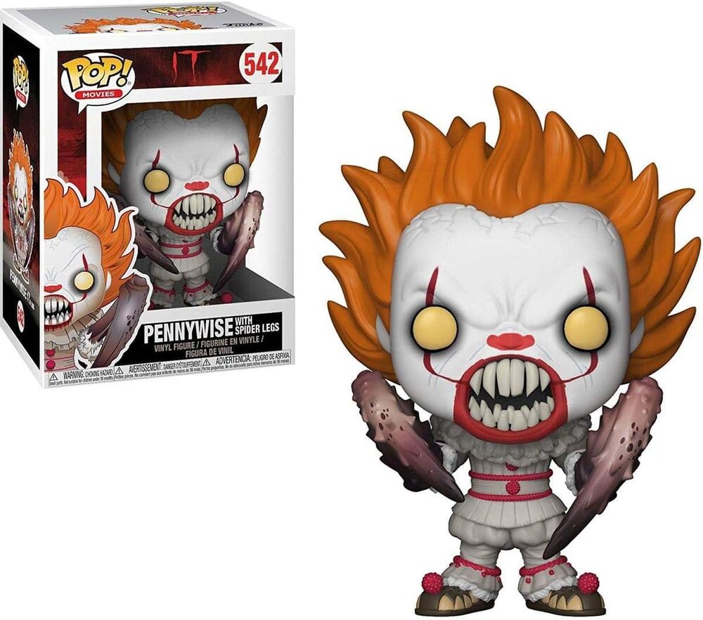 Funko Pop! PENNYWISE With Spider Legs Vinyl Figure - #542 - NIB